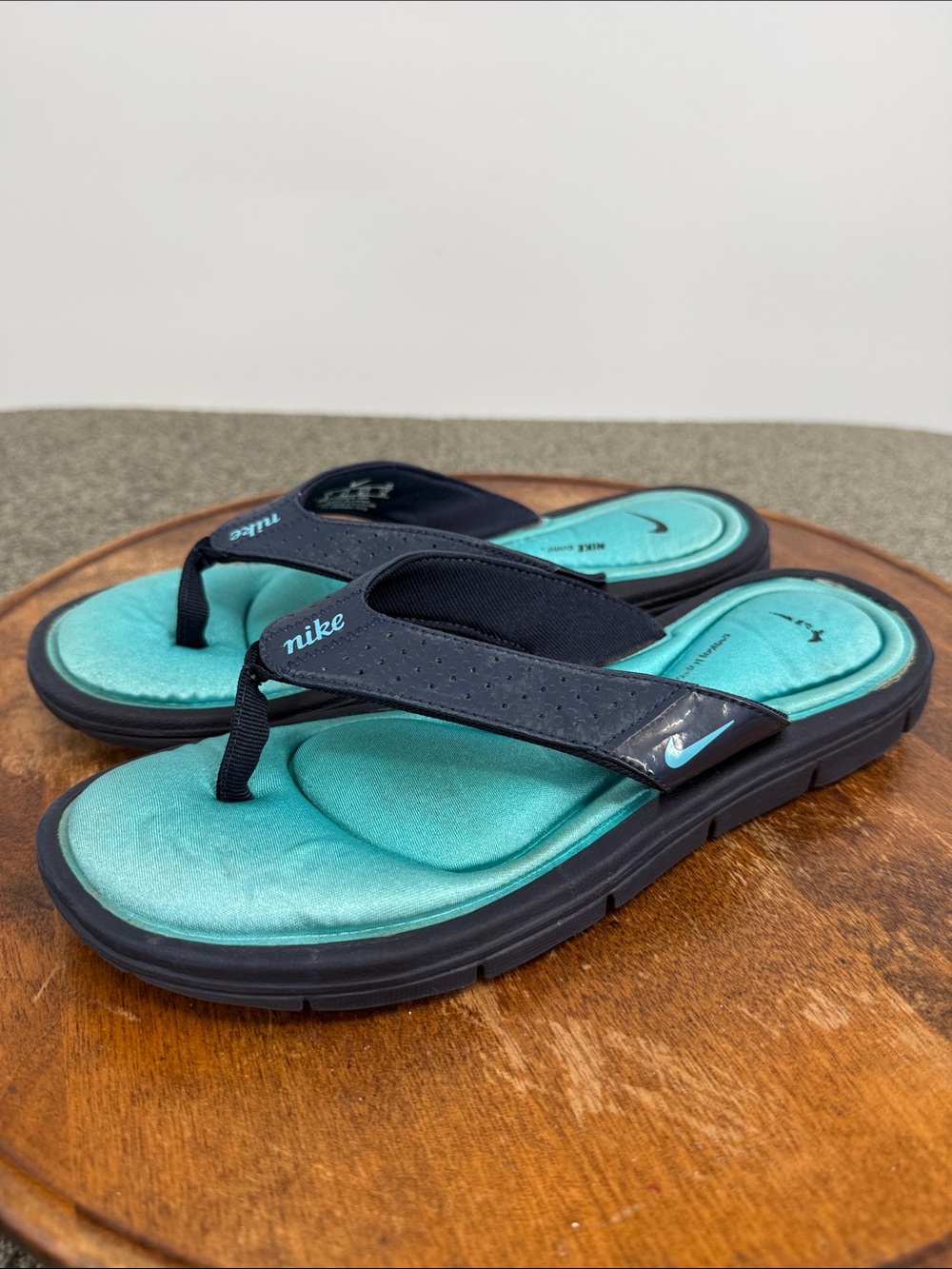 Nike Sandals Wm 9 Comfort Footbed Flip Flops Thong Foam Cushion